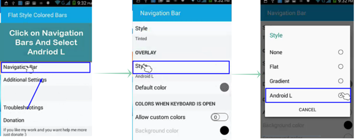 How-To-Get-Status-And-Navigation- Bar like-Lollipop