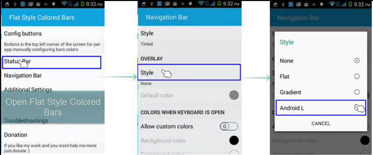 How-To-Get-Status-And-Navigation- Bar like-Lollipop