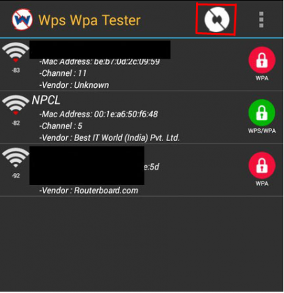 how to connect to wps on android 4.1