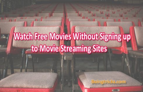 Watch Free Movies Without Signing up to Movie Streaming Sites