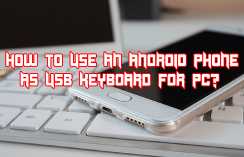 How to use an Android Phone as USB keyboard for PC?